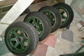 15” Rays Rims and Tyre 195 55R 15”